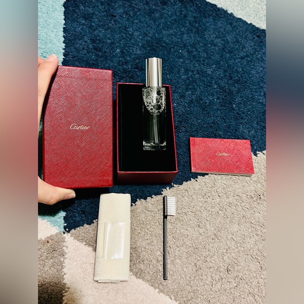 Cartier lotion for watches and jewelry